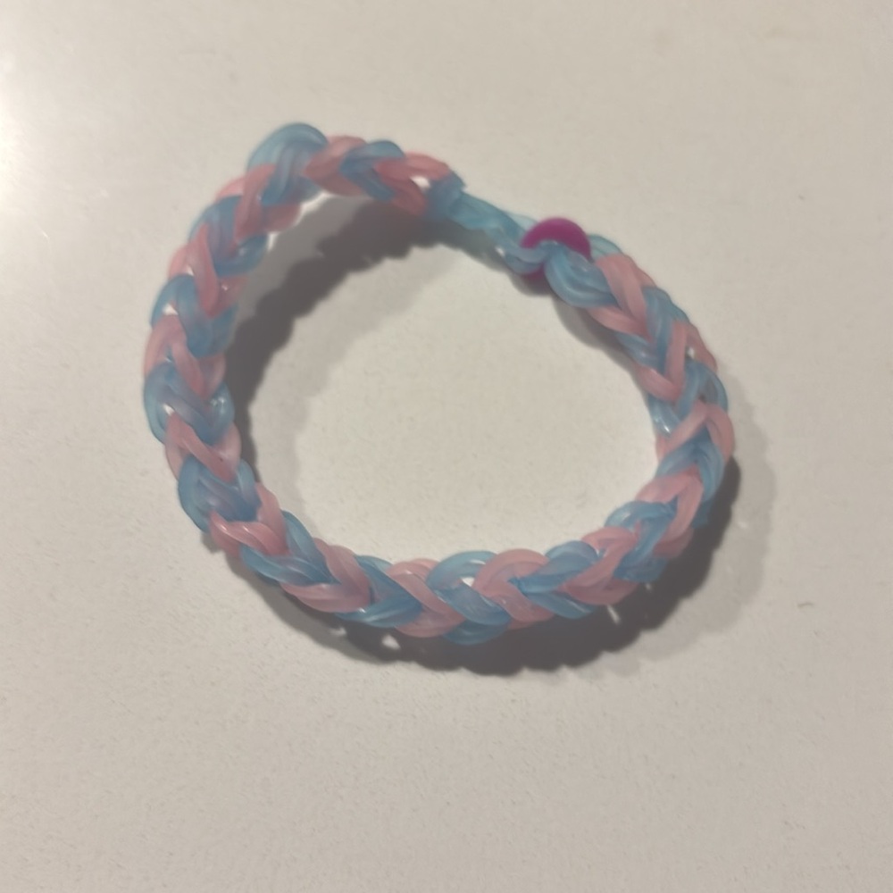 Rainbow Loom Handcrafted Bracelet